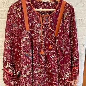 Ulla Johnson Silk blouse with tassels